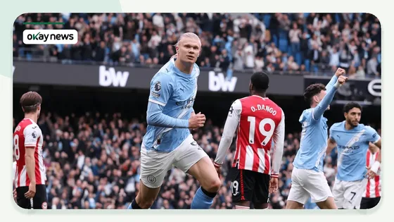 Manchester City Closes Title Gap After Thrashing Brentford 3-0