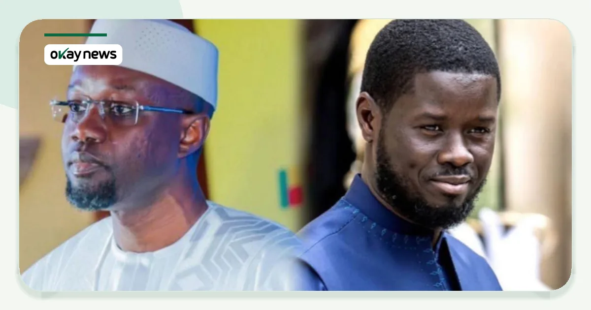 Senegal President Faye Sacks Prime Minister Sonko • Okay News
