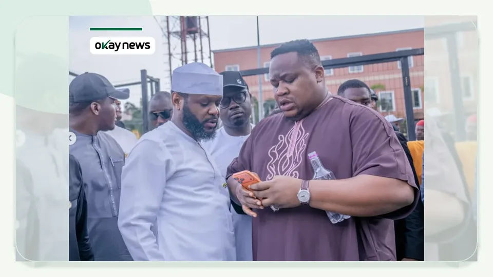 Seyi Tinubu Encourages Cubana Chief Priest After APC Primary Defeat