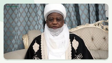 Nigeria's Sultan of Sokoto and President-General of the Nigerian Supreme Council for Islamic Affairs (NSCIA), Alhaji Sa'ad Abubakar III