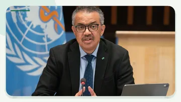 WHO Director General, Dr. Tedros Adhanom Ghebreyesus