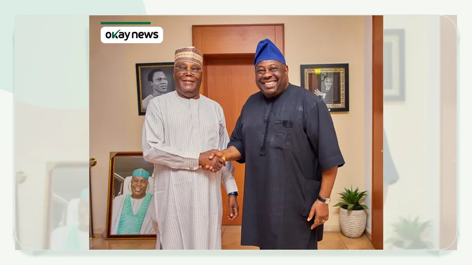 Atiku Meets Dele Momodu in Abuja Amid 2027 ADC Primary Contests and Rigging Allegations