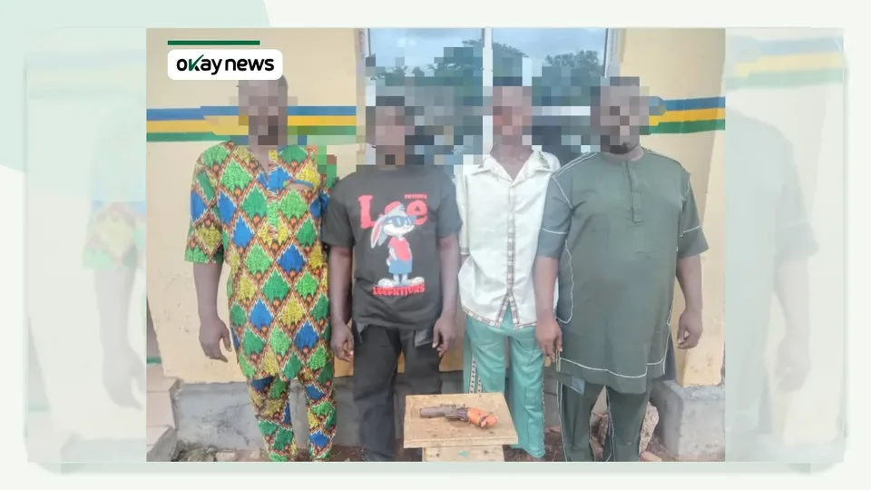 Oyo Police Arrest Four Suspected Armed Robbers, Cultists