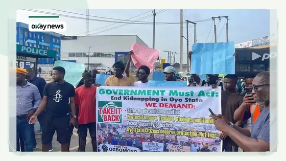 Oyo Teachers Protest Abduction of 47 Students and Colleagues