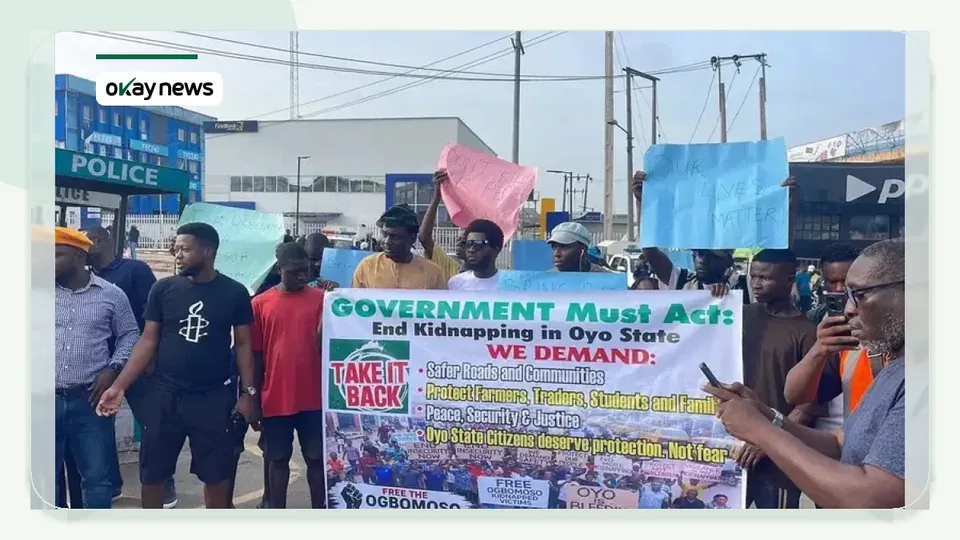 Oyo Teachers Protest Abduction of 47 Students and Colleagues