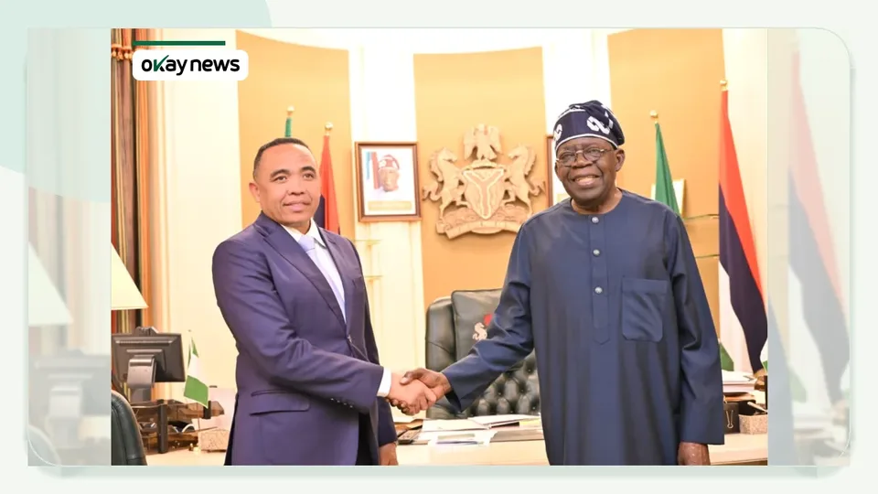 Tinubu Hosts Madagascar President at Aso Rock