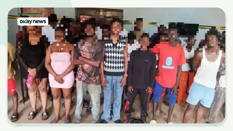 Suspects arrested during Delta Police raids across Asaba