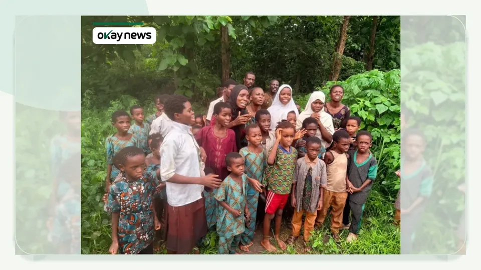 Rescued Oyo Pupils and Teachers Arrive at State Secretariat