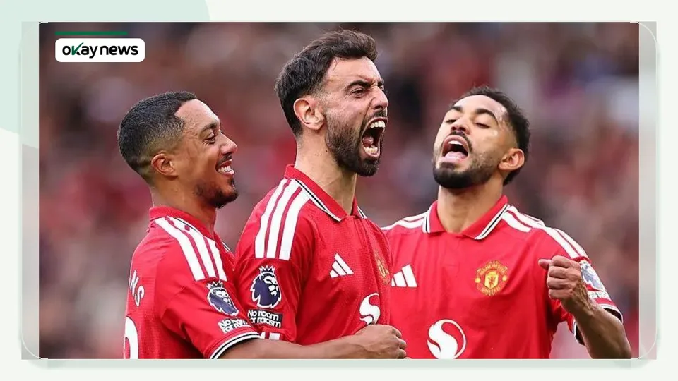 Fernandes Hits Hat-Trick as Man United Thrash Ipswich 5-2