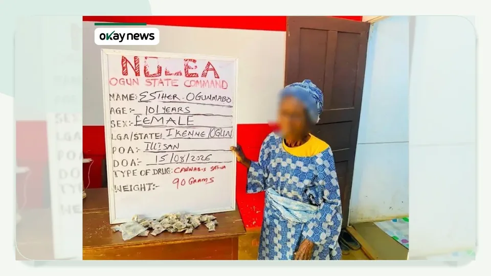NDLEA Arrests 101-Year-Old Woman, Seizes Cocaine Hidden in Fufu