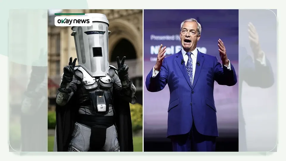 Nigel Farage Wins UK Election After Main Rival Runs as a Trash Can