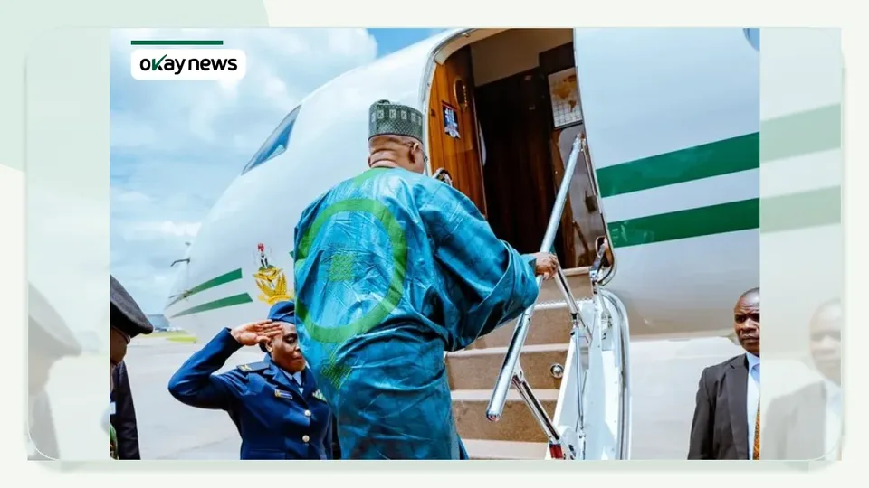 Nigeria’s Vice President Shettima Departs for AU Summit in Angola