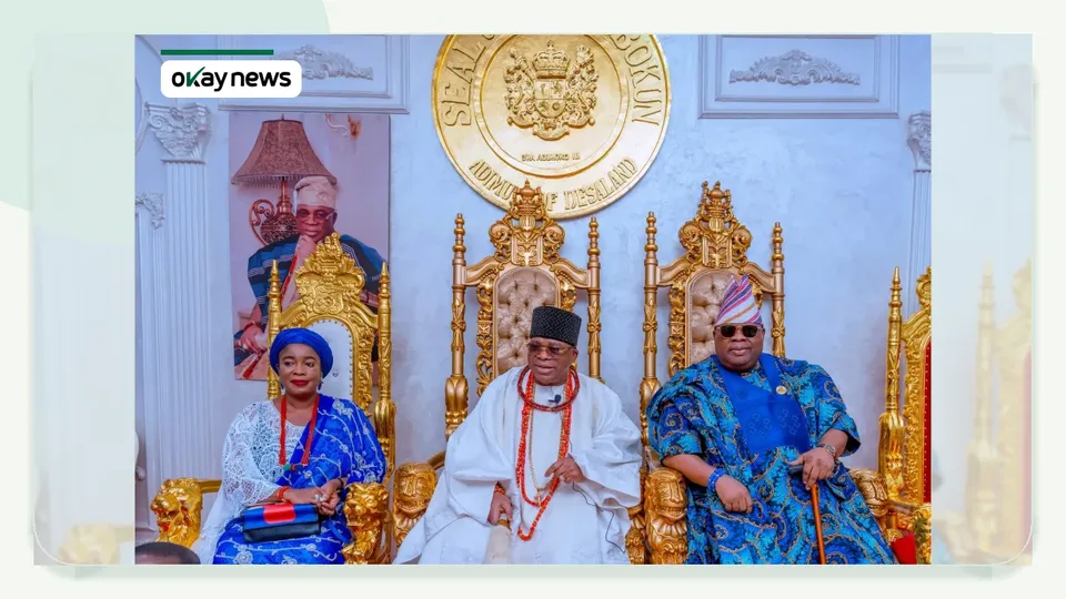 Osun Monarch Owa Obokun Hails Adeleke as ‘David of Our Time’ After Re-Election
