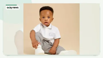 Priscilla Ojo, Juma Jux Unveil Son’s Face on First Birthday