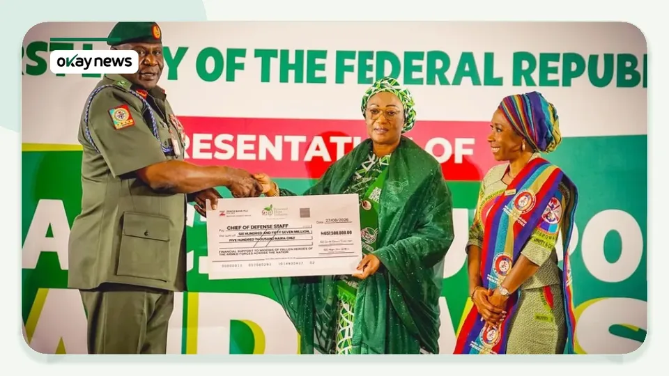 Remi Tinubu Disburses ₦819m to 1,638 Widows of Fallen Nigerian Security Men