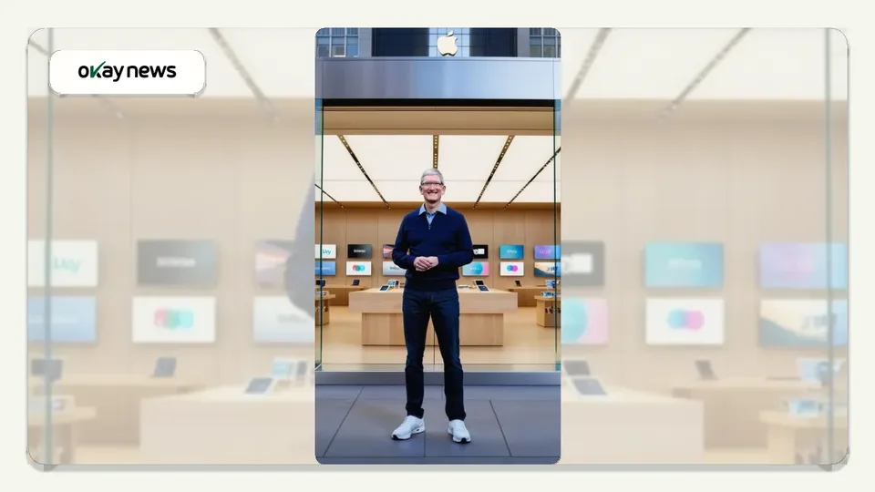 Tim Cook Shares Farewell Message on Final Day as Apple CEO